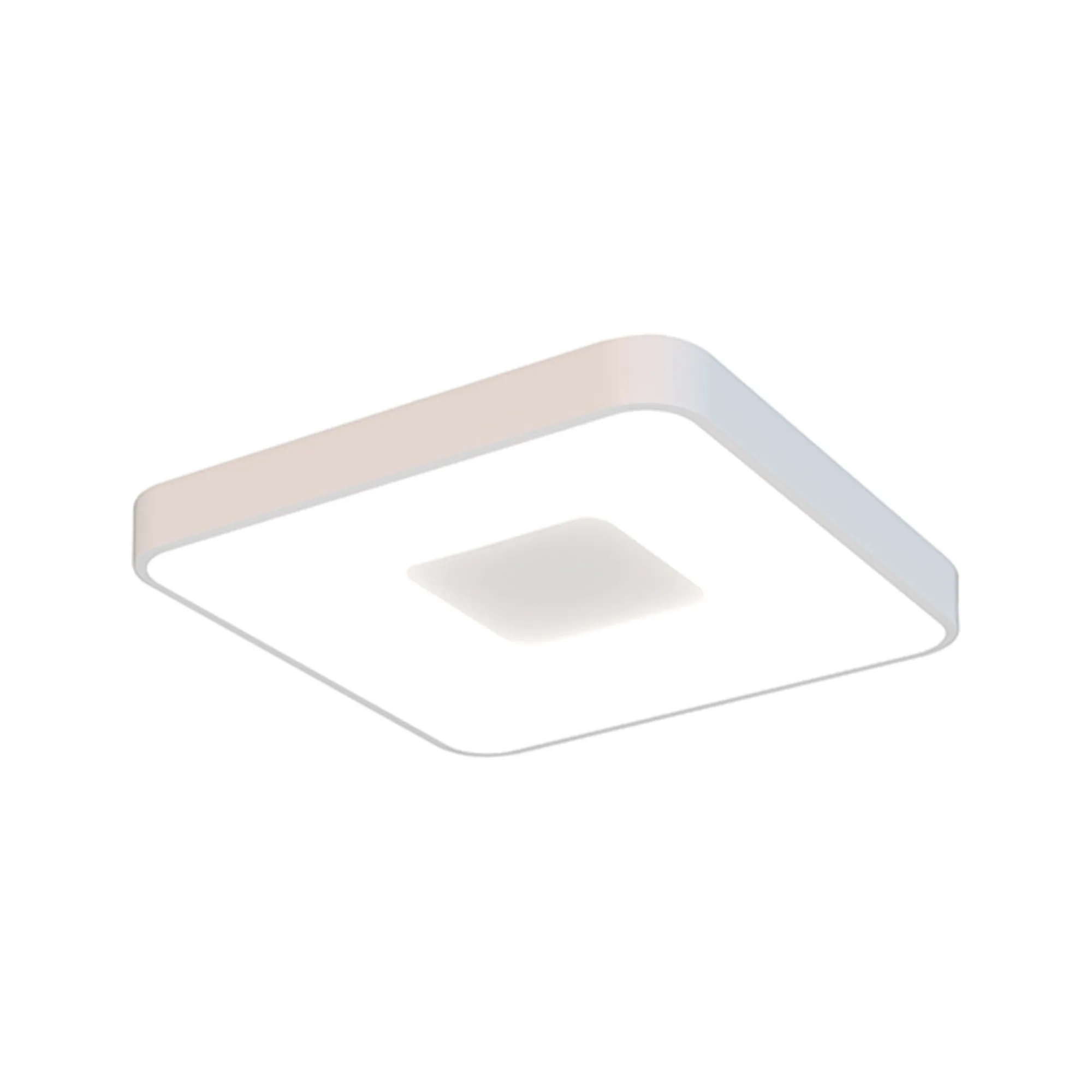 M7919  Coin 80W LED Square Ceiling White